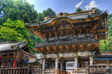 Bild Shintoistischn Schrein- und buddhistische Tempelanlage