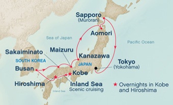 Bild 13 Nächte - Von Kobe aus um ganz Japan herum